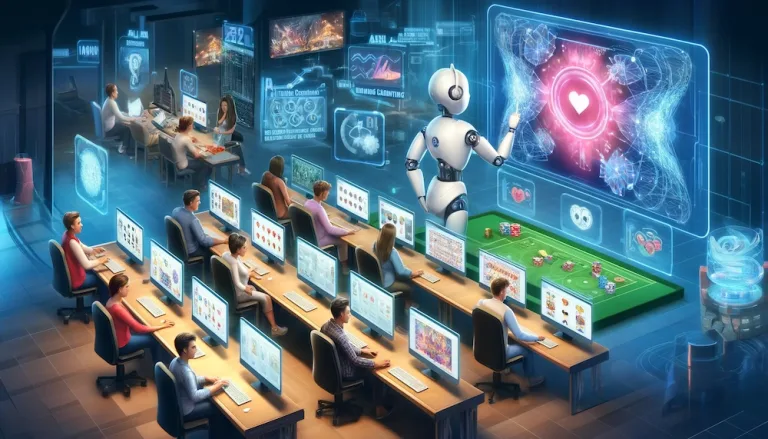 AI in Online Casino Game Design 2024