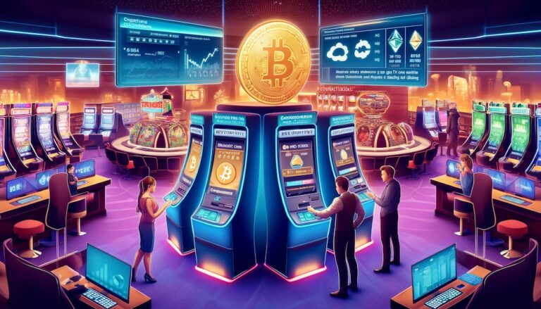 Cryptocurrency ATMs in Casinos