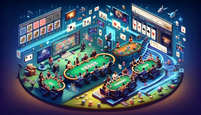 The Evolution of Online Poker