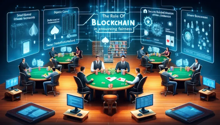 blockchain in Online Poker fairness