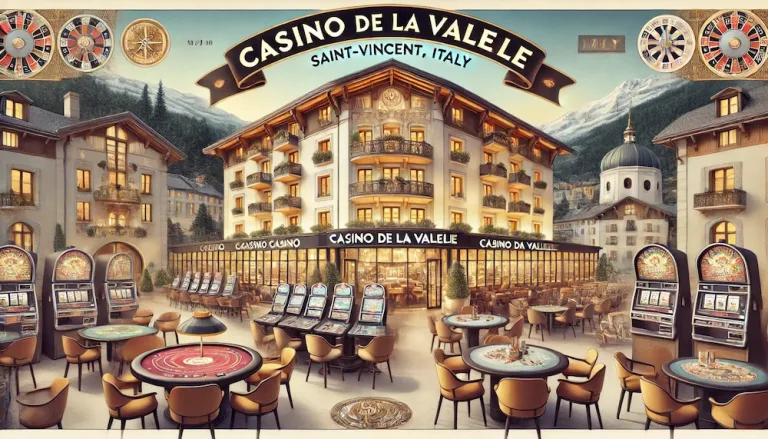 Casino de la Vallée in Saint-Vincent, Italy