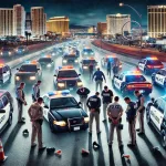 Las Vegas police arresting numerous motorists