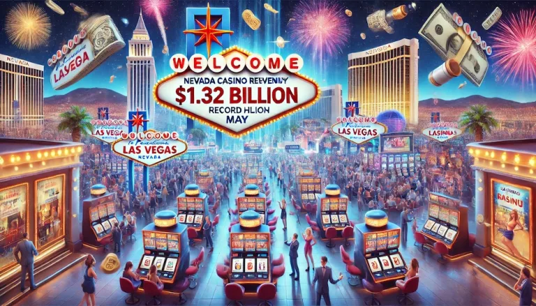 Nevada casino revenue hitting a record