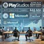 Playstudios buying back $24.6M worth of shares from Microsoft