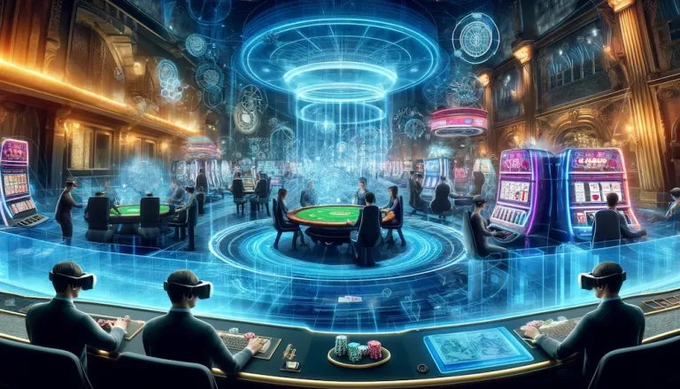 VR on online casino