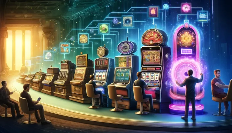 evolution of slot machines in online casinos