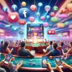 social media on online casino