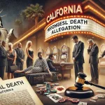 wrongful death allegation at a California casino