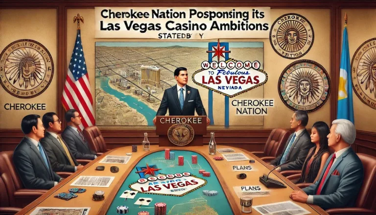 Cherokee Nation postponing its Las Vegas casino ambitions