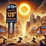 Las Vegas shattering the heat record