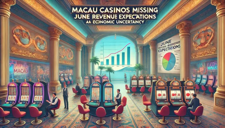 Macau casinos missing June revenue expectations