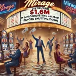 Mirage distributing $1.6M in progressive slot jackpots