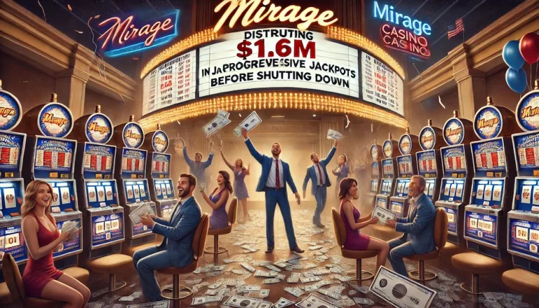 Mirage distributing $1.6M in progressive slot jackpots