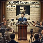 Pete Rose revealing the $100M career impact