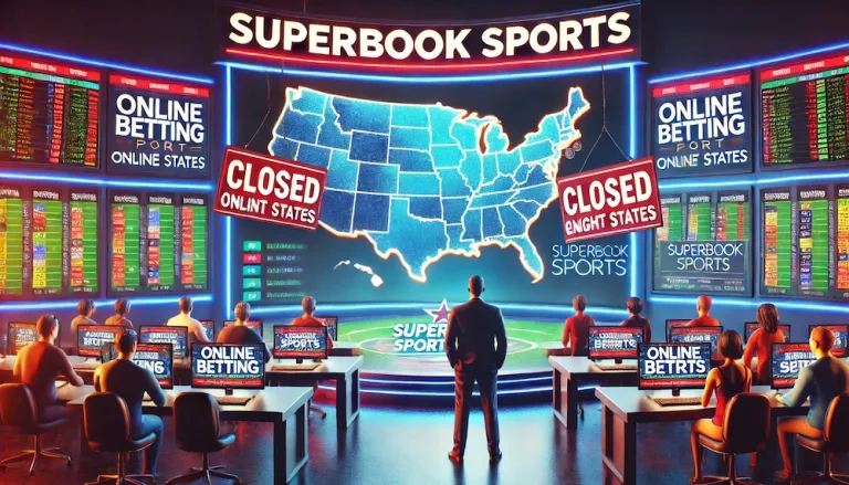 SuperBook Sports exiting the online betting market in eight states