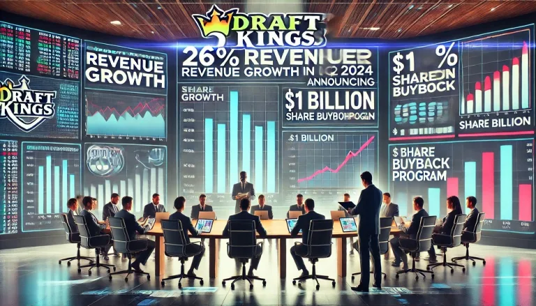 DraftKings reporting 26% revenue growth in Q2 2024