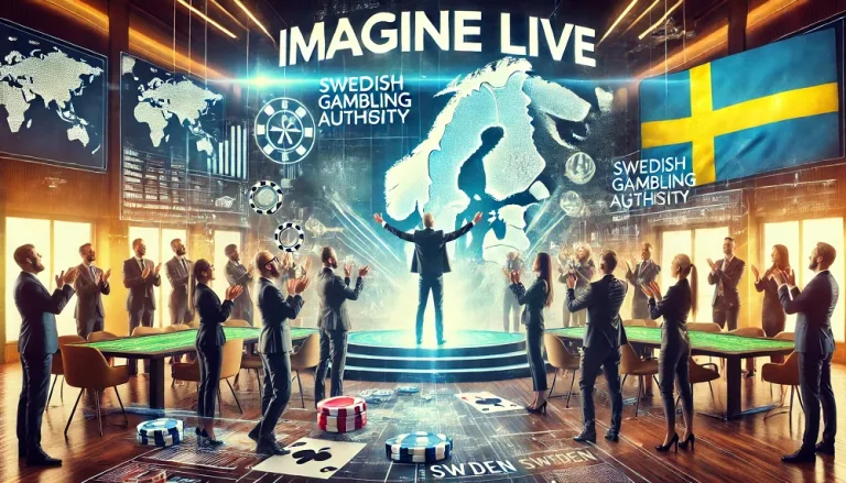 Imagine Live gaining approval from the Swedish Gambling Authority