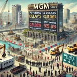 MGM Osaka facing potential delays and cost increases due to a construction pause