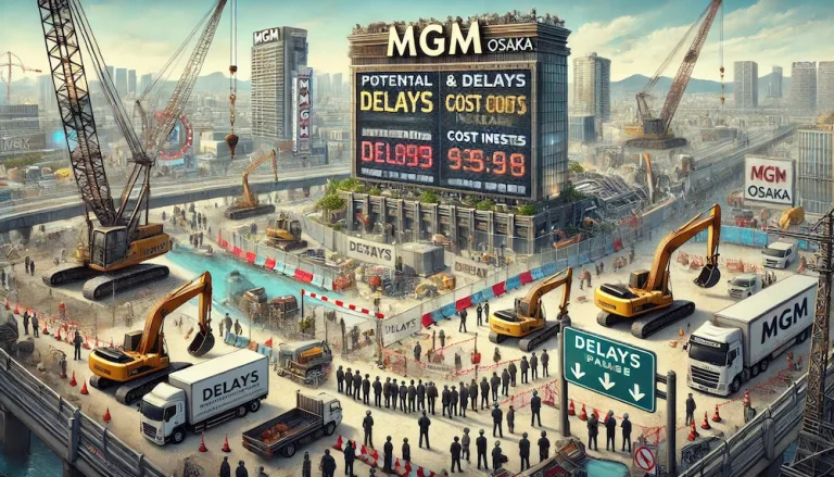 MGM Osaka facing potential delays and cost increases due to a construction pause