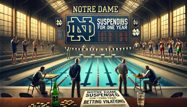 Notre Dame suspending its men’s swimming team for one year