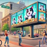 Oregon Lottery billboards being hacked to display cute cat animations