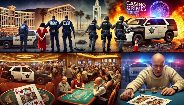 roundup of casino crimes, including a California casino